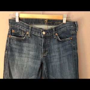 7 jeans - sz 28, inseam 30